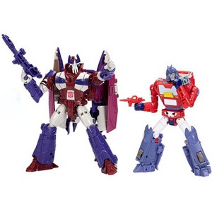 A Hero Is Born Set of 2  Legacy Voyager Class | Transformers Generations Legacy Action figures - 1 of 4