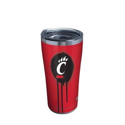 NCAA Cincinnati Bearcats 20oz Graffiti Stainless Steel Tumbler