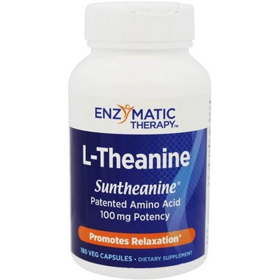  Enzymatic Therapy L-Theanine Suntheanine  -  180 Count 