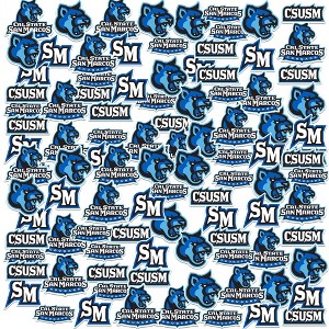 University Of California State San Marcos 100Ct Sticker Packs Miscellaneous 100 Ct. Sticker Pack - 1 of 4
