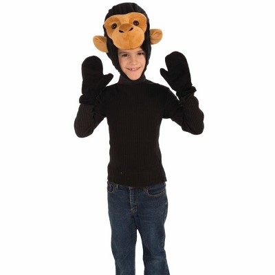 Forum Novelties Monkey Hood & Mitt Costume Set One Size Fits Most