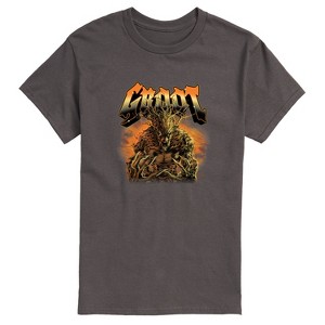 Men's - Marvel - Guardians of the Galaxy Groot Yell Short Sleeve Graphic T-Shirt - 1 of 4