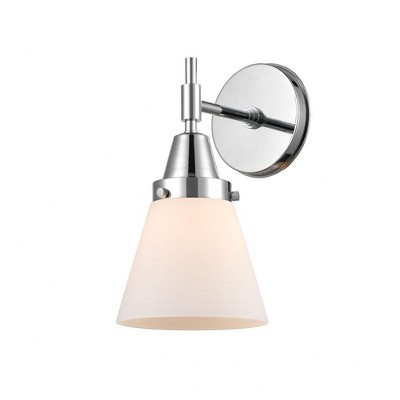 Cone - 1 Light Wall Sconce-11 Inches Tall and 6.25 Inches Wide