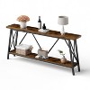 HDZNVF Extra Long Sofa Table, Console Behind Sofa - 3 of 4