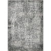 Acekool Abstract Area Rug, Washable Non-Slip Low Pile Carpet for Living Room Bedroom Kitchen, Soft Modern Distressed Accent Rug - 2 of 4