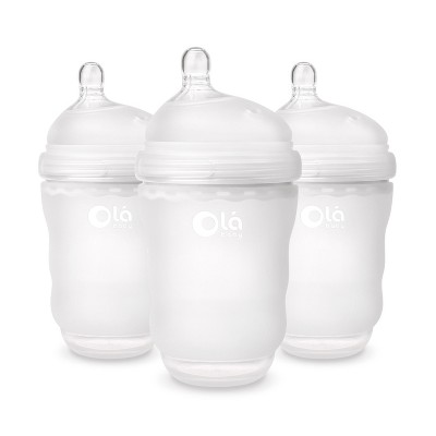 Olababy Gentle Bottle - Frost 8oz (3PK)