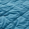 Peace Nest Oversized Reversible Microfiber Bedding Blankets, Lightweight and Soft with Satin Trim - 4 of 4