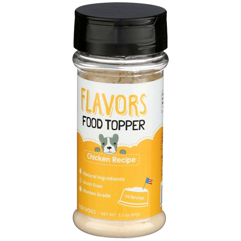 Flavors Food Topper Dog Treats - 3.1oz, 5 of 9
