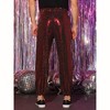 INSPIRE CHIC Men's Elastic Waist Nightwear Club Shiny Sequins Joggers - 3 of 4