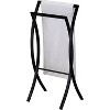 Kings Brand Furniture - 2-Tier Modern Stylish and Durable Metal Freestanding Bathroom Towel Rack Stand Holder - 4 of 4