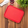 Slickblue Classic Textured Food Tray – Non-Slip Surface, Lightweight, Multipurpose for Daily Meals, Color & Size Options - 2 of 3