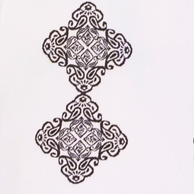 black paisley placement
