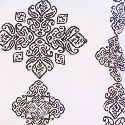 black paisley placement