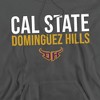 California State University Dominguez Hills Official Stacked Adult Pull-Over Hoodie, Black - image 2 of 4