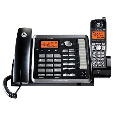 Motorola ML25255 2-Line Corded Desk Phone Digital Answering System