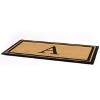 The Lakeside Collection Monogram Estate Coir Doormats - A - 3 of 3