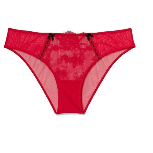 Adore Me Women's Yara Bikini Panty 4x / True Red. : Target
