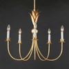 Maxim Lighting Paloma 5 - Light Chandelier in  Gold Leaf - 2 of 4