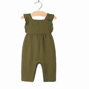 Girl ' Flutter Overall - City Mouse - 1 of 1