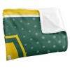 Arkansas Tech University Logo Dots Silky 50x60 Blanket, 1 Sided 50x60 - 3 of 4