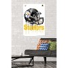 Trends International NFL Pittsburgh Steelers - Drip Helmet 20 Unframed Wall Poster Prints - 2 of 4