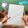 SCRIBBLEDO Small White Board Dry Erase 9"x12" Boards 18-Pack, Erasers Included - 2 of 4