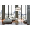 Dalton 5-Light Pendant - Modern Steel Fixture with White Shade, 32" x 18.5" - Dimmable - 3 of 4