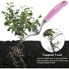 attop 8 Piece Gardening Tools with Bag, Heavy Duty Stainless Steel Garden Tools Set - 3 of 4