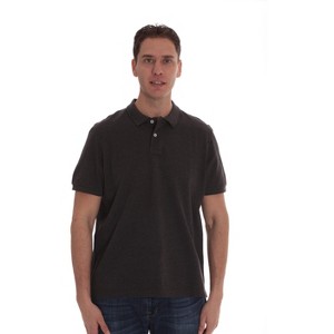 Whiskey and Oak Classic Fit Short Sleeve Polo Shirts for Men - 1 of 3