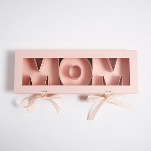 Cook With Color Fillable Word Food Storage Gift Box MOM Pink - 1 of 4
