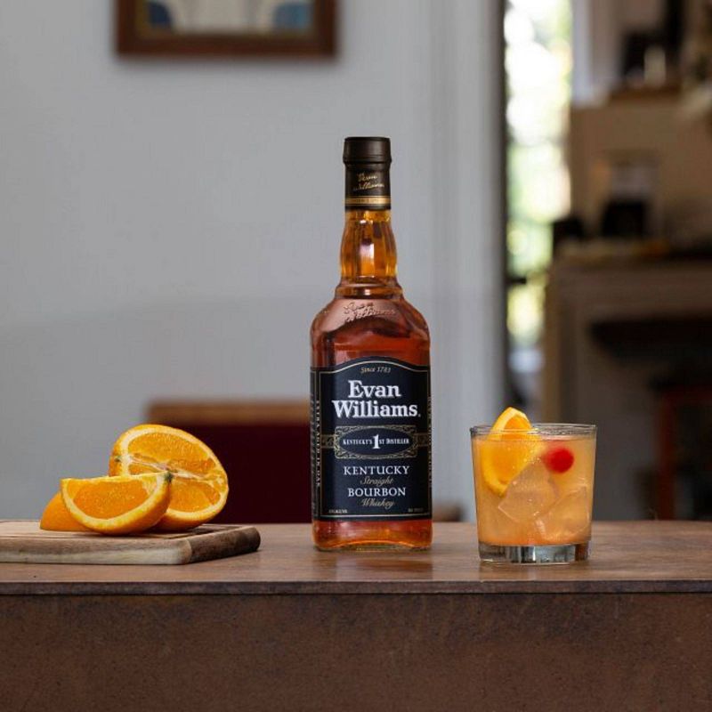 Evan Williams Kentucky Straight Bourbon Whiskey - 1.75L Bottle, 3 of 5