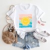 Simply Sage Market Sunkissed Stacked Sun Colorful Short Sleeve Tee - 3 of 4