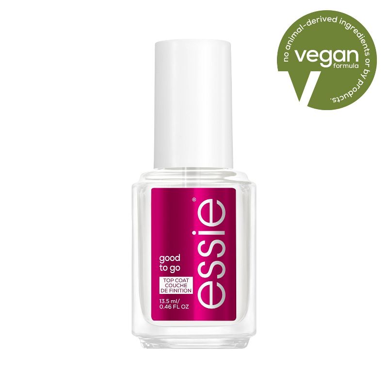 essie Good to Go Top Coat - fast dry and shine - 0.46 fl oz, 6 of 8