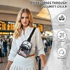 MaseiKar Clear Bag for Stadium Events, Clear Backpack Purse for Women Waterproof TPU Crossbody Fanny Pack - 4 of 4