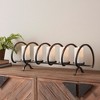 Modern Metal Sprial Candle Holder Centerpiece 31"L - 2 of 4