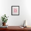 Deny Designs KrissyMast Bows in Red and Pink Art Print - 2 of 4
