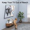 UL Listed TV Mount for 37-82" TVs, Universal Tilt Wall Mount, Fits 16"-24" Wood Studs, Supports Up to 132 lbs, Max VESA 600x400mm - 3 of 4