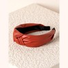 Shiraleah Knotted Faux Leather Headband - 2 of 3