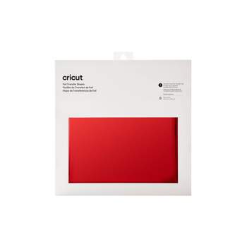 Cricut 8ct Foil Transfer Sheets - Gold : Target