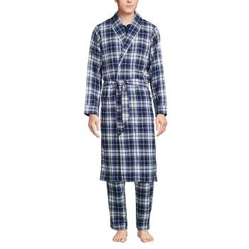 Lands' End Men's Flannel Robe