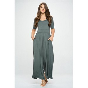 WEST K Women's Jana Short Sleeve Knit Jumpsuit - 1 of 3