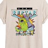 Women's - Rugrats - Reptar Wretch Oversized Graphic T-Shirt - 2 of 4