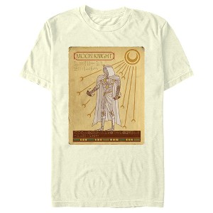 Men's Marvel: Moon Knight Ancient Egyptian Portrait T-Shirt - 1 of 4