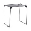 U Brands 12" Mesh Locker Shelf Dusty Black - 2 of 4