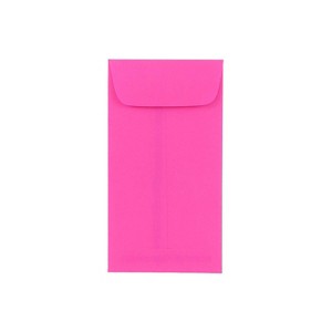 JAM Paper #7 Coin Business Colored Envelopes 3.5 x 6.5 Ultra Fuchsia Pink 25/Pack (1526767) - 1 of 1