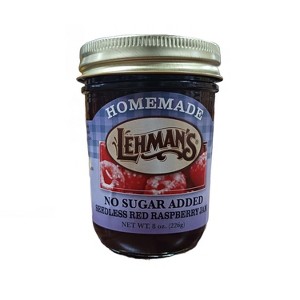 Lehman's No Sugar Added Jams and Fruit Butters, All Natural Homemade, No Preservatives, 8 Ounce Jar - 1 of 4