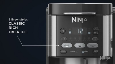 Ninja DualBrew Black 12-Cup Hot and Iced Coffee Maker