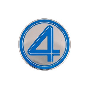SalesOne LLC Marvel Studios The Fantastic Four: First Steps Logo Enamel Pin - 1 of 4