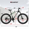 VASIP 26 Inch Fat Tire Bike Full Shimano 21 Speed Mountain Bike, Dual Disc Brake, High-Carbon Steel Frame, Front Suspension for Adult/Youth - 3 of 4