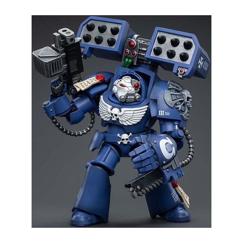 Ultramarines Terminators Brother Andrus 1/18 Scale | Warhammer 40K | Joy Toy Action figures, 3 of 6